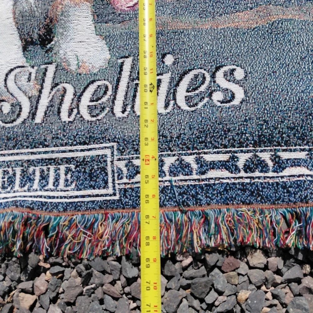 I Love Shelties Throw Blanket Tapestry 52